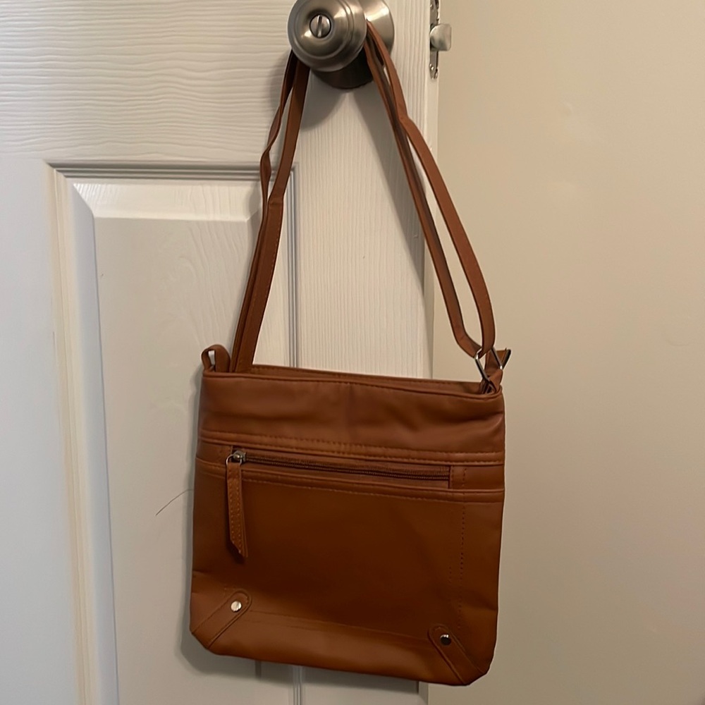 Brown crossbody bag